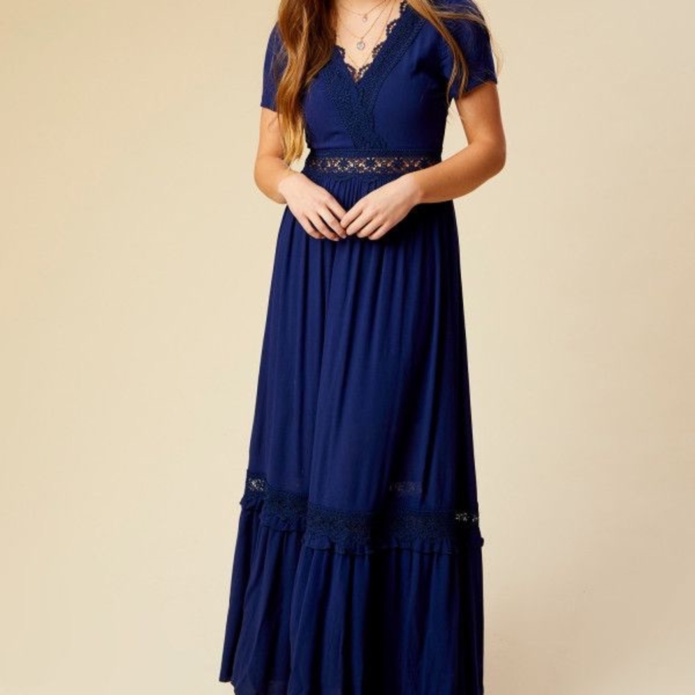 Altar’d State Maremont Maxi Dress in Navy